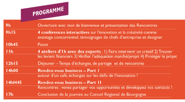 Programme Rencontres Indsutrie & Cr&eacute;ation