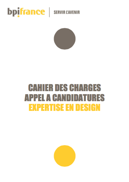 Bpifrance Appel &agrave; candidatures Experts Conseil design