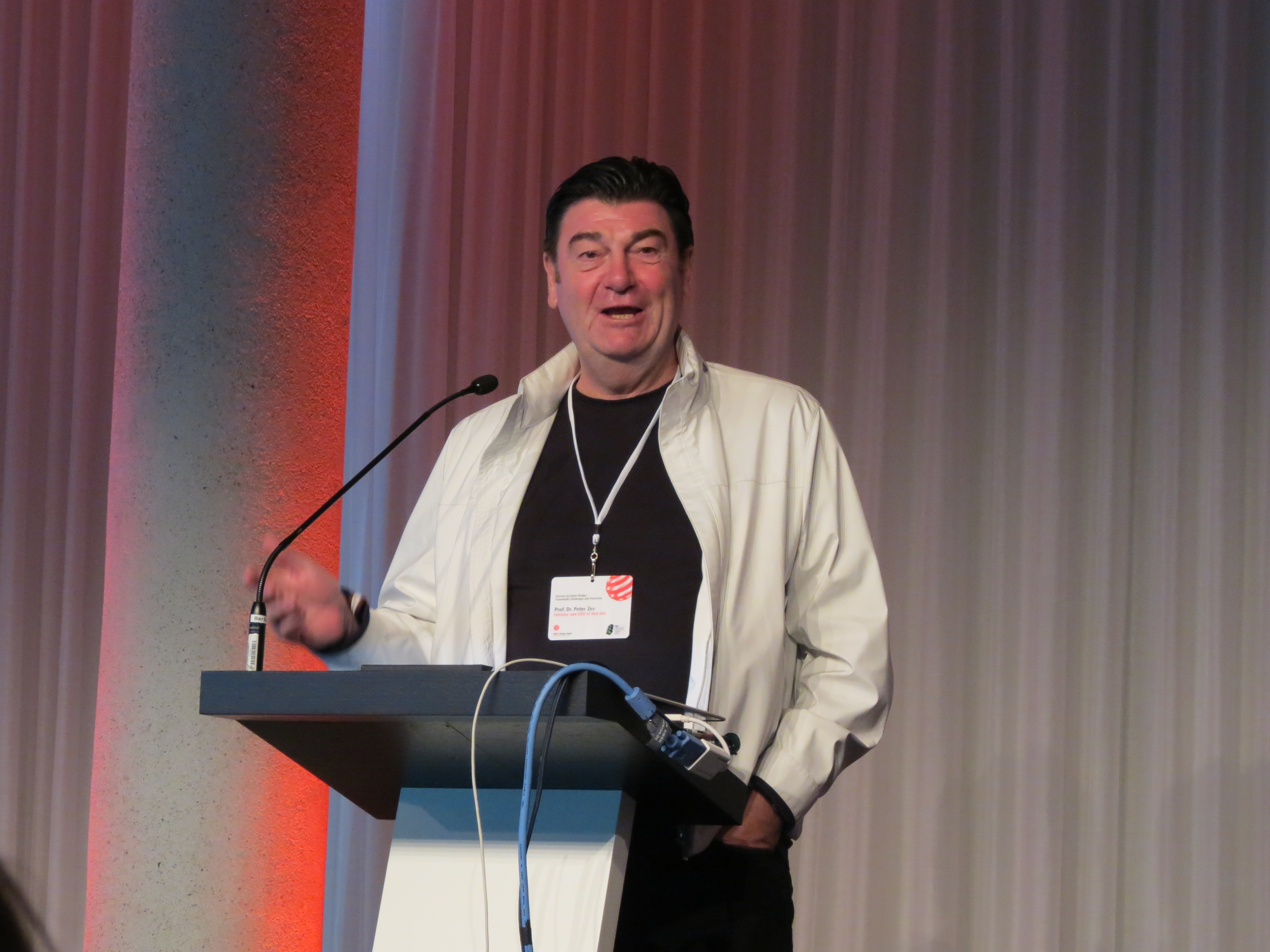 Prof. Dr. Peter Zec Initiator and CEO of Red Dot