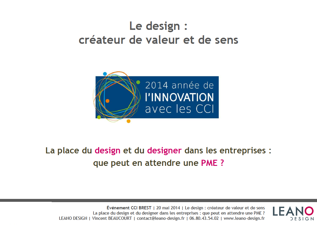 Pr&eacute;sentation Vincent Beaucourt Leano Design
