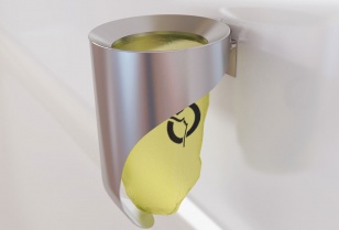 Réceptacle à déchets, poubelle pour collectivités
