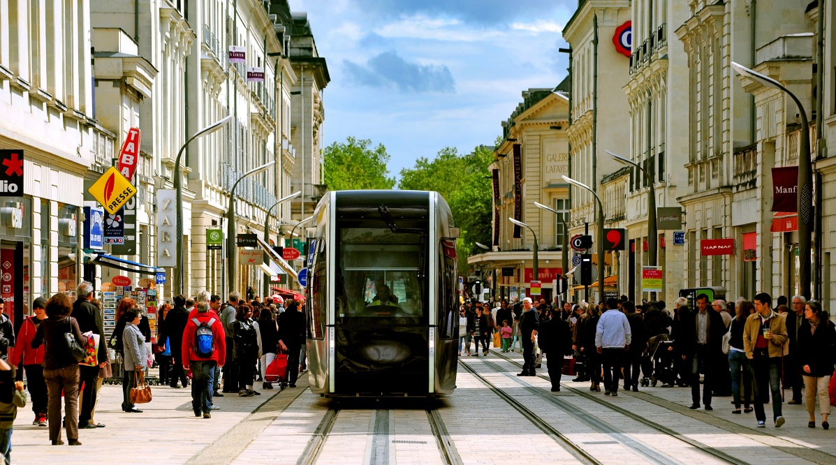 Le 4e  paysage : identité de la 1re ligne de tramway de Tours