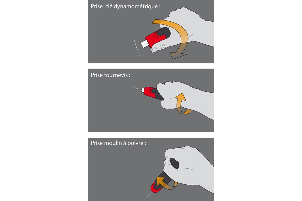 Moment Alpha Too-One, outil dynamométrique électronique