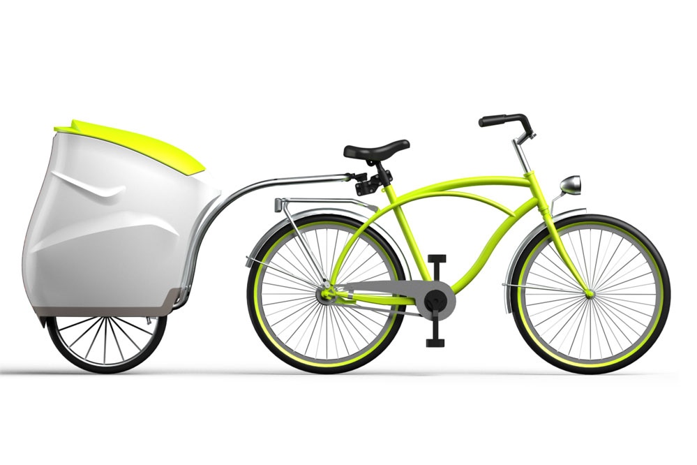 Cambag, remorque à vélo