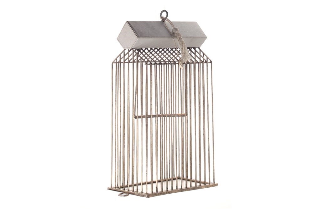 Artisanat fassi Cage à oiseau, cage de dressage pour oiseau