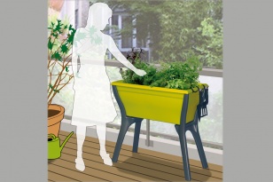 Mon espace potager, bac de culture en hauteur pour cultiver légumes, petits fruits ou plantes aromatiques