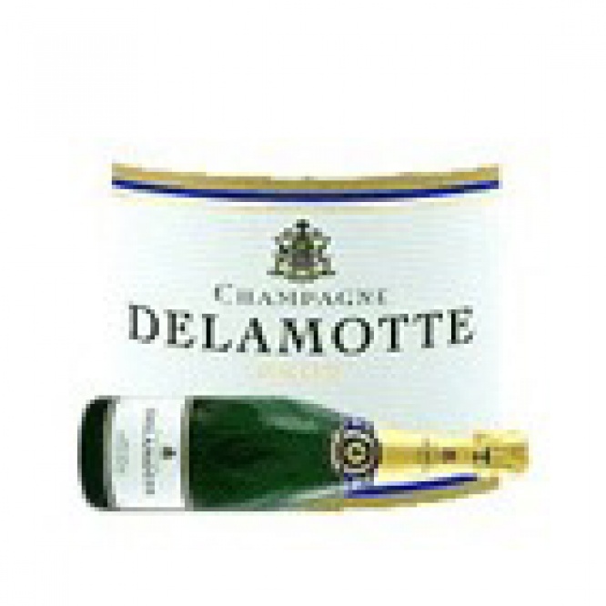 étiquettes à champagne Delamotte