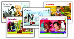 Collection de sites Internet : Cartes postales www.tv5.orgcites