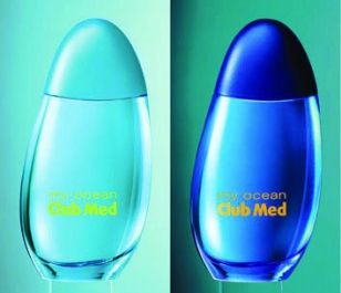 Gamme de soins et parfums pour le Club Med