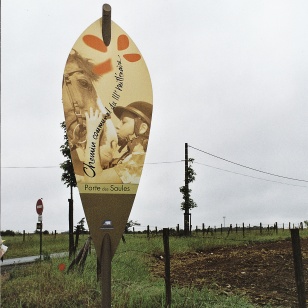 Signalétique du chemin communal du 3e millénaire