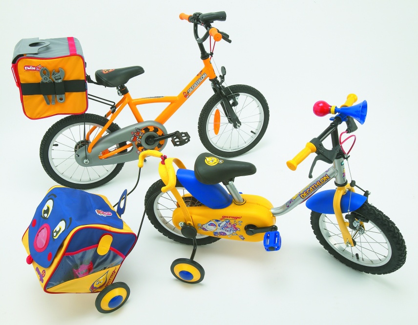 Système Playbox pour vélos enfant pour Decathlon Cycle