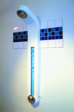 Colonne de douche avec système de mesure