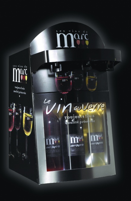 Distributeur de vin au verre Glass-box