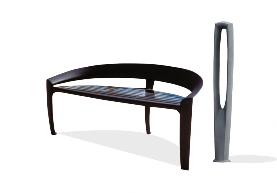 Gamme de mobilier urbain Nastra
