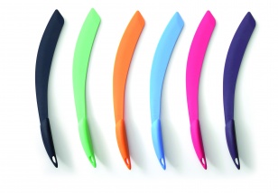 Flipper Spatule en silicone avec lame ressort en acier insérée