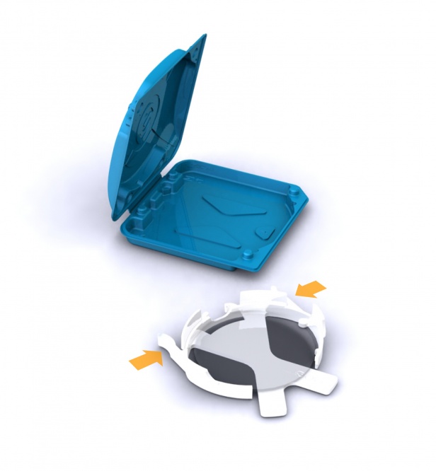 Lens Case Packaging pour verre opthalmique