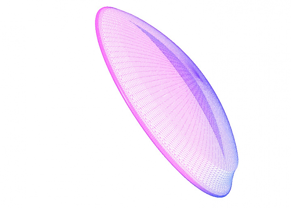 Bib Excel, lentille de contact