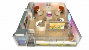 Boutique Bleu Ciel d’EDF, Concept et design