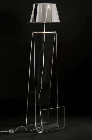 APPLYlight & news, lampadaire porte-revues