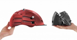 Overade, casque de vélo pliable