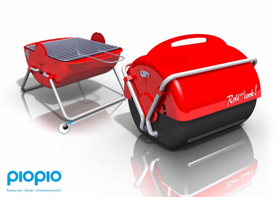 Roll and Cook, barbecue de table