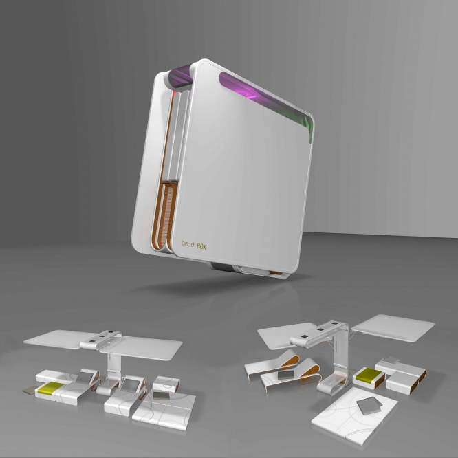 Beach Box, mobilier d'exterieur
