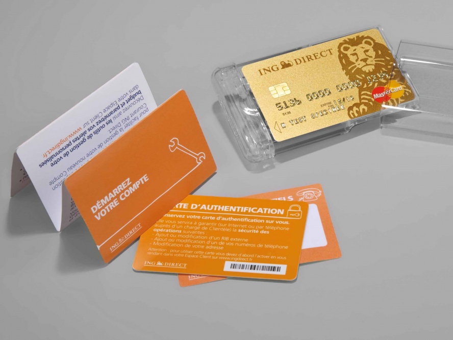 Coffret de bienvenue, packaging
