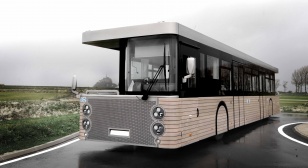 Nouvel accueil du Mont-Saint-Michel, navettes, signalétique et mobilier de parking