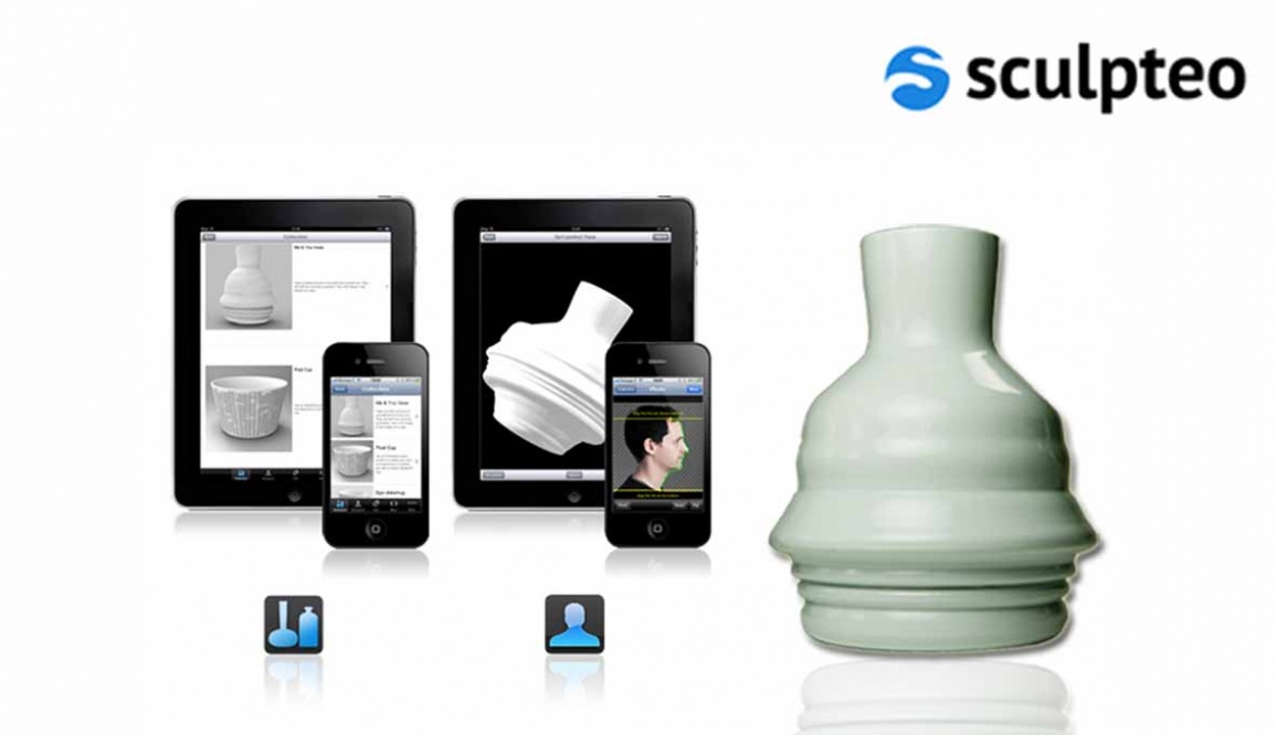 Sculpteo App, application mobile pour impression 3D - objets sur mesure