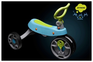 Threasy 1,2,3, tricycle évolutif