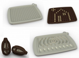 Gamme YooCook, moules à chocolat ludique