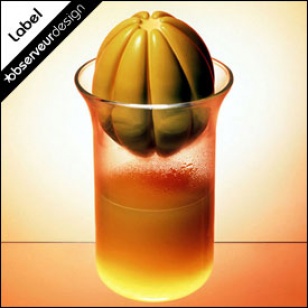Presse-agrumes Orange In Glass