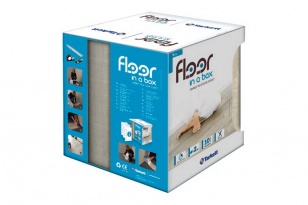 FLOOR IN A BOX, revêtement de sol auto-adhésif