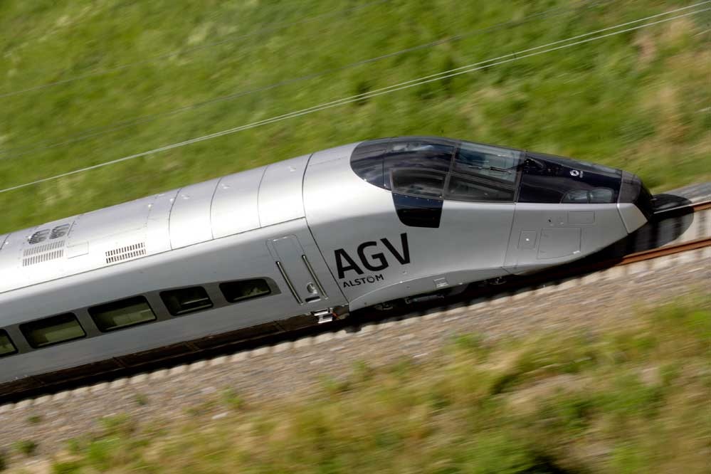 AGV, train à très grande vitesse