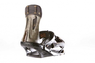 Wedze Expedite, fixation de snowboard