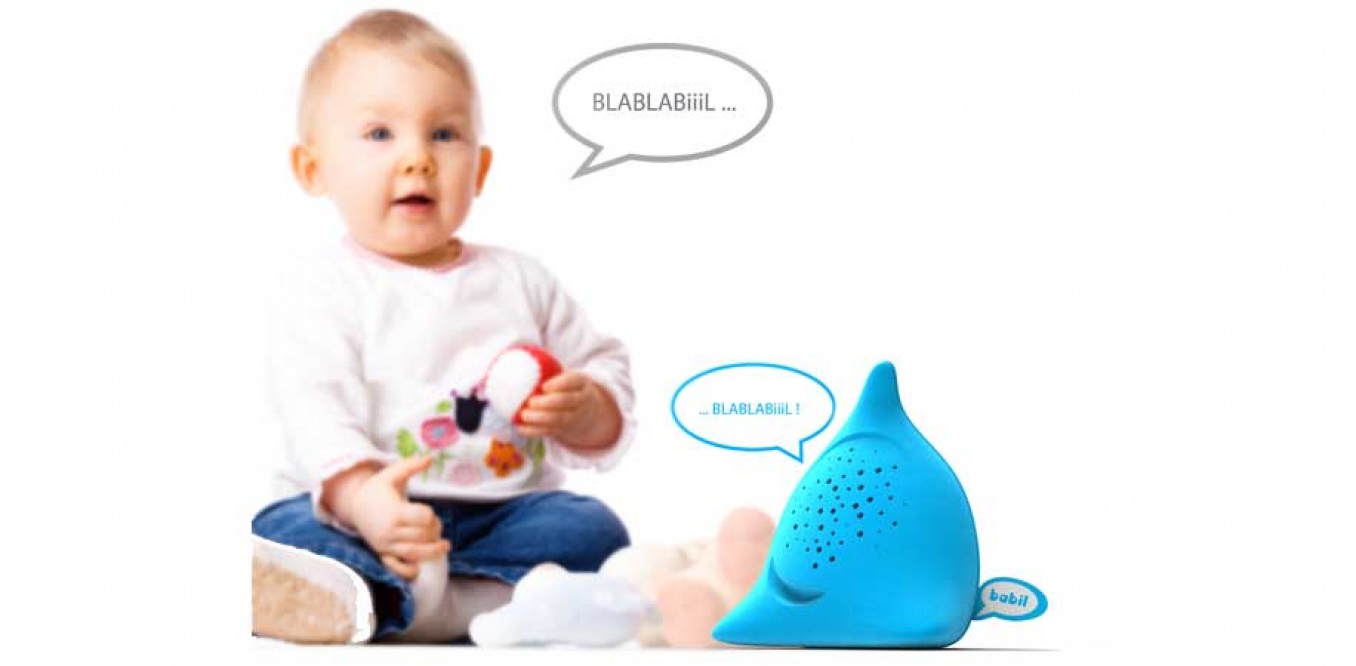 Babil, objet sonore pour les bébés