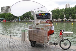 Vélobar, stand mobile de restauration ambulante