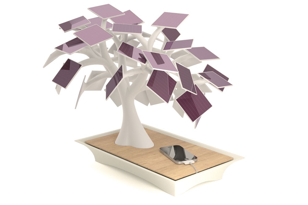 Electree, chargeur Photovoltaïque USB Bonsaï