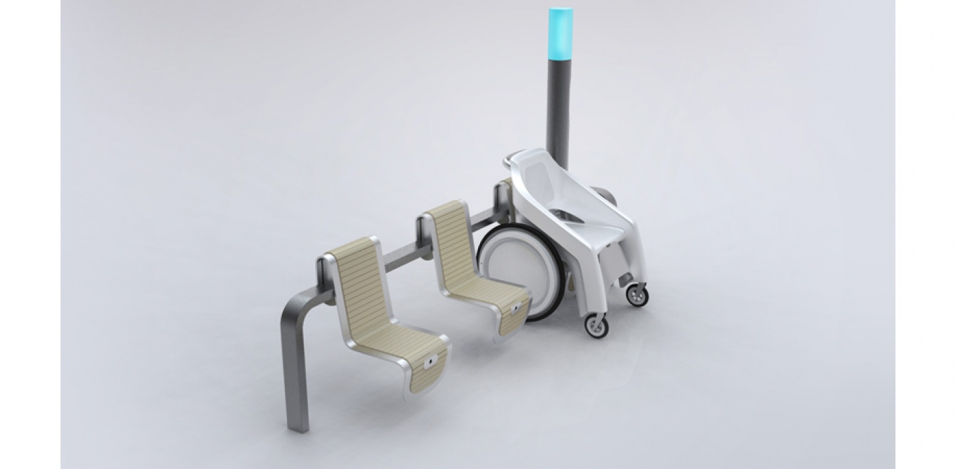 Diabolo’Lib, fauteuil roulant libre-service