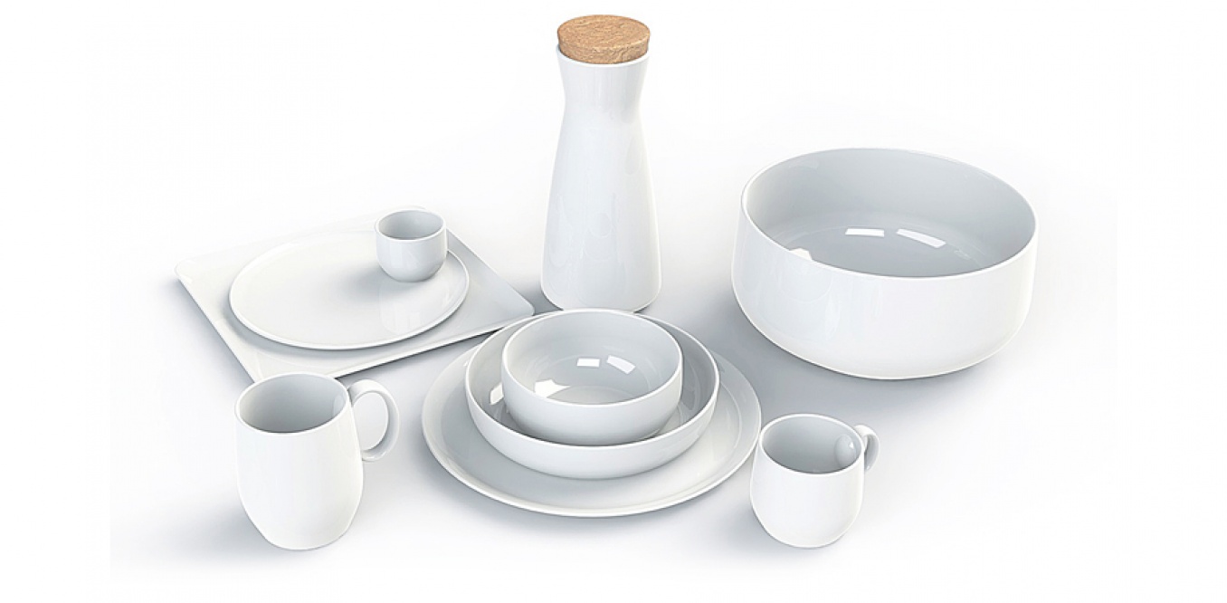 Yaka, collection porcelaine pour le grand public et l’hôtellerie-restauration
