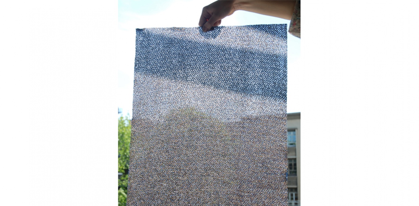 Collection de matériaux textiles, textile