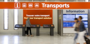 Trouver mon Transport, borne interactive 