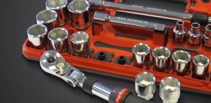 SXL DBox3 et SXL171, coffret de douilles, rallonges et cliquet télescopique