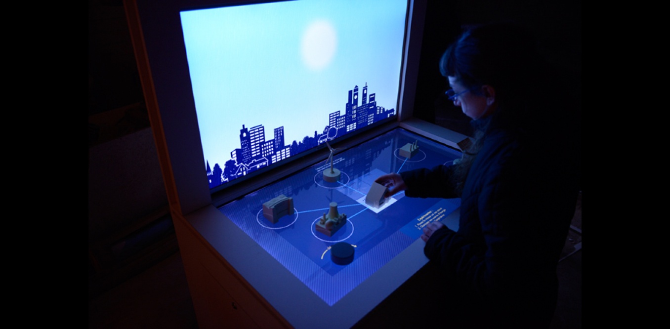 Équilibres énergétiques, dispositif interactif