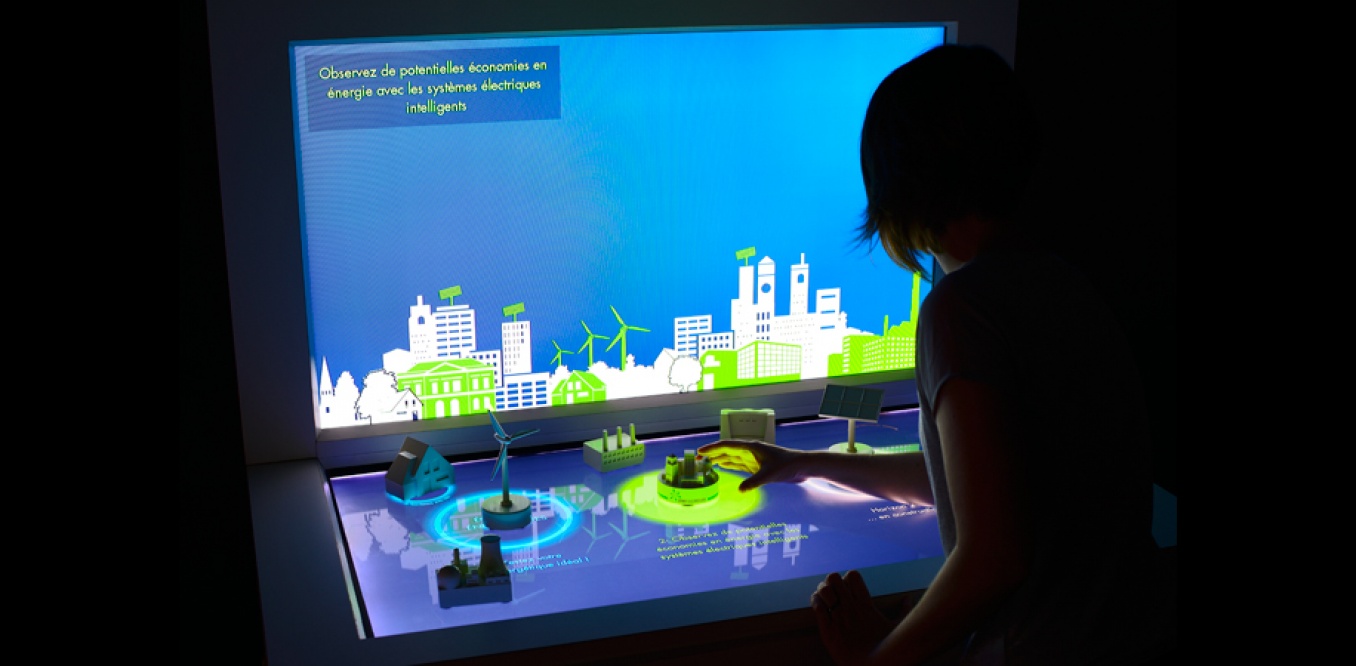 Équilibres énergétiques, dispositif interactif