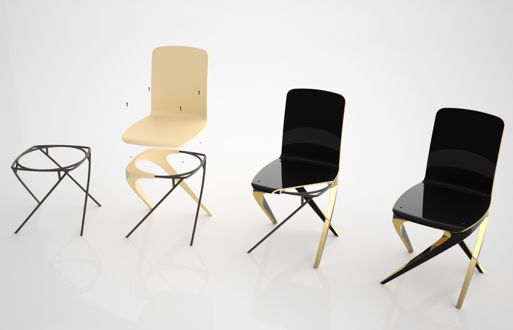 COCKTAIL - Chaise de séjour