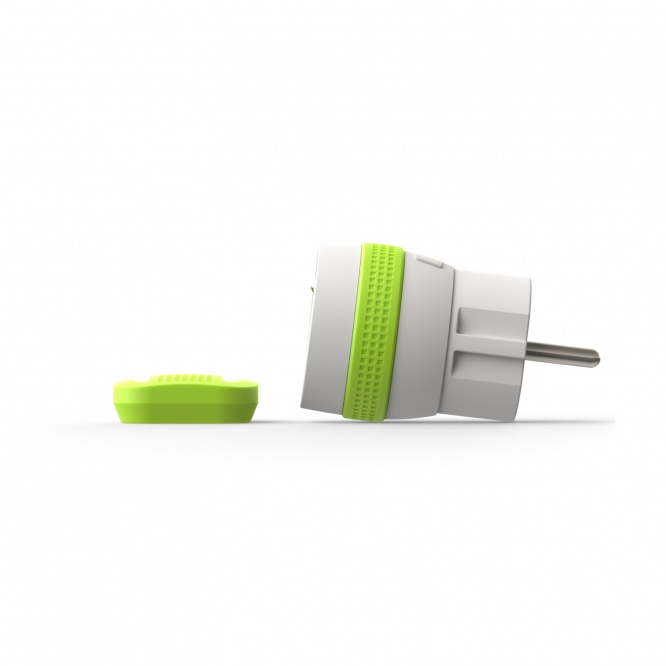 NIU ET SA MICROSMARTPLUG - Télécommande miniature sans fil et sa prise électrique intelligente