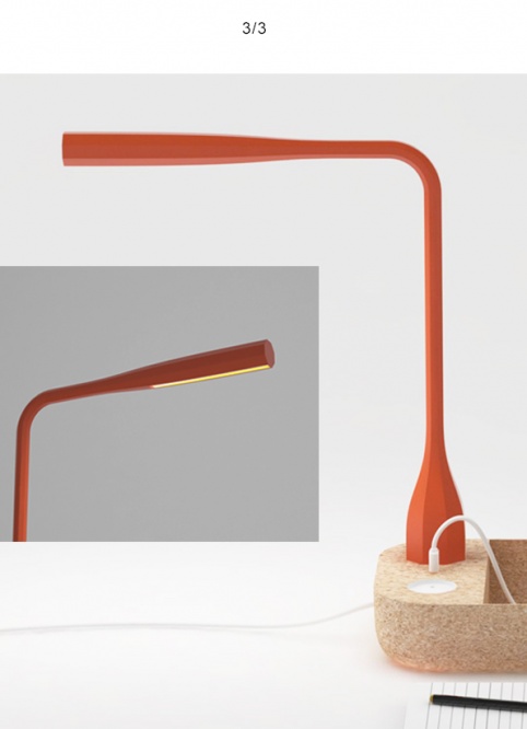 STICK 02 - Lampe led de bureau et plumier
