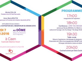 Les Etoiles de l'Observeur du design s'exposent à Caen – IDEAMEVENT#1 - Inauguration le 7 juin au Dôme