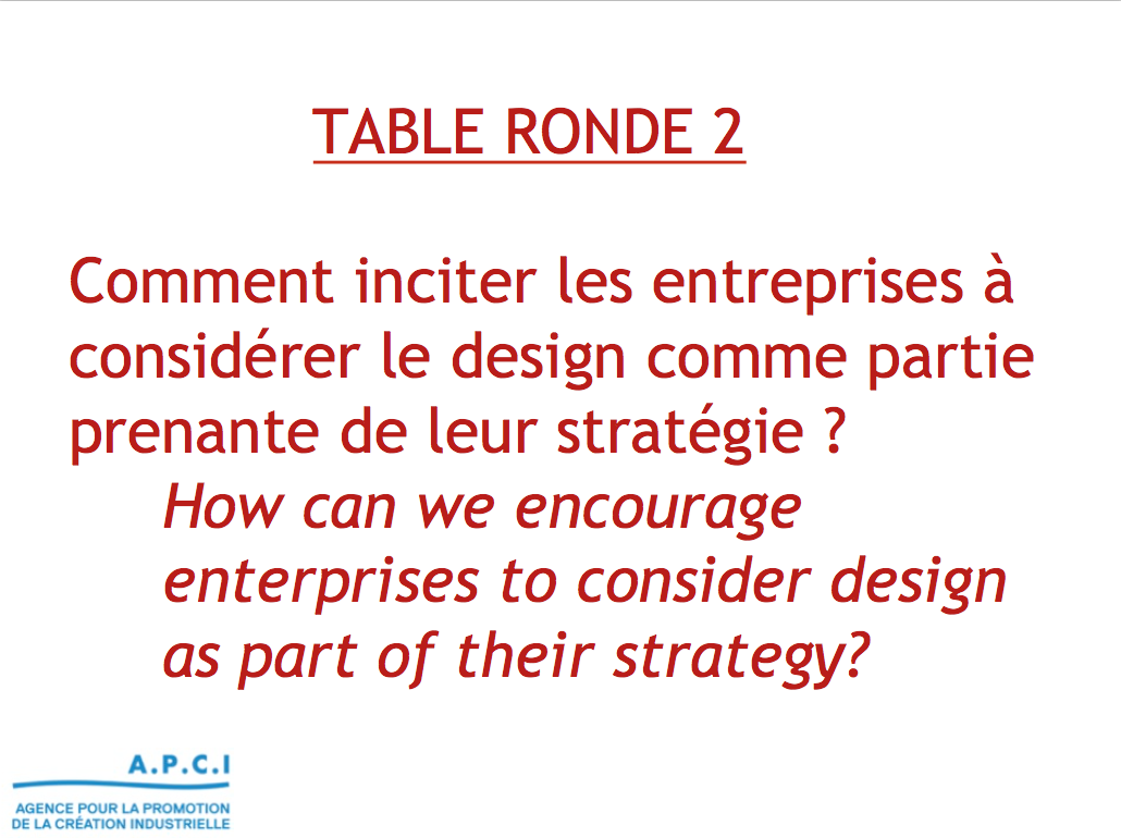 Table ronde 2 - Design & PME